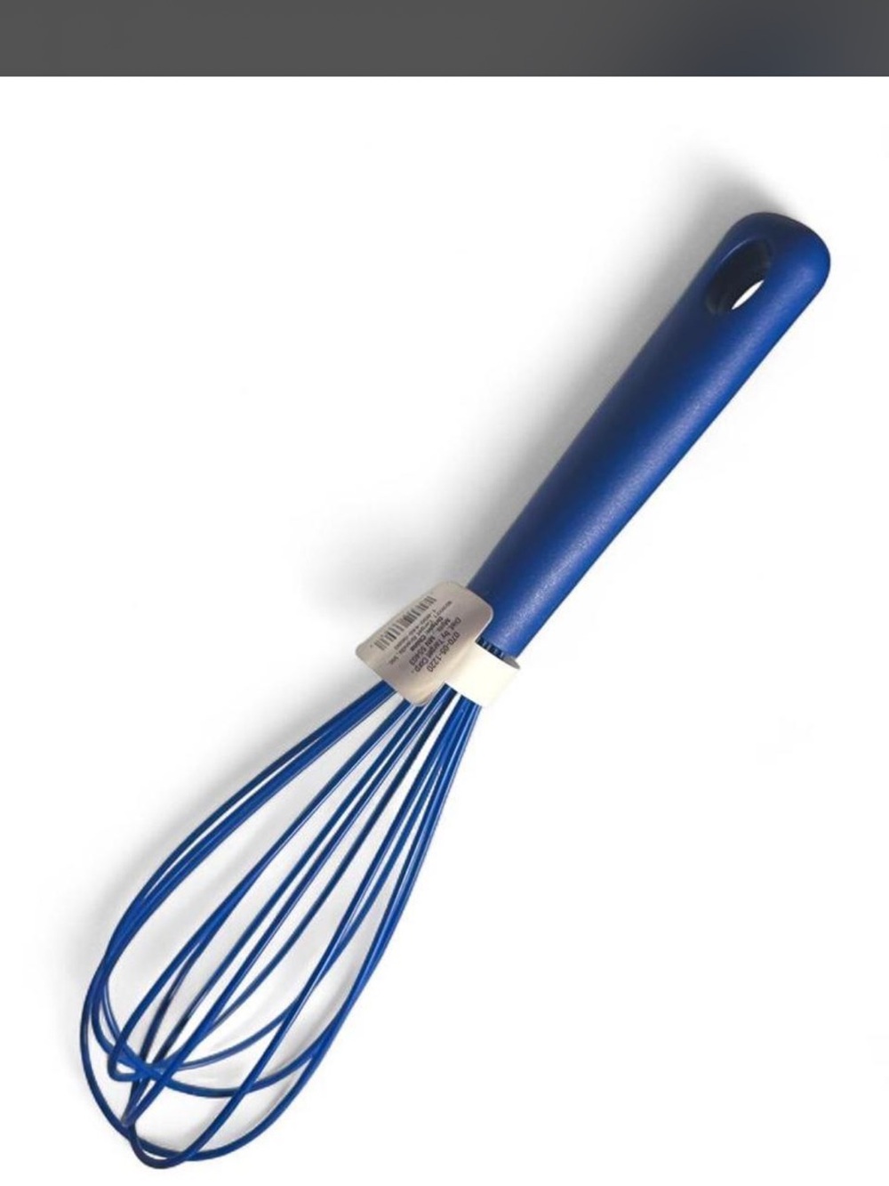 Room Essentials Blue Silicone Whisk
